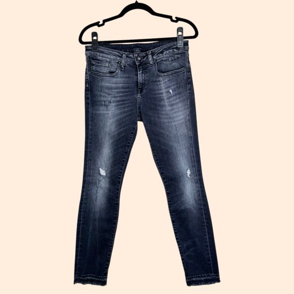 R13 Alison Skinny Crop Jeans - Picture 1 of 9